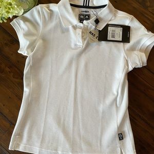 White Adidas Woman’s Golf Shirt
